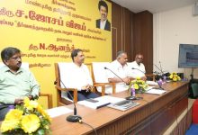 நீர்வளத்துறை ஆய்வுக் கூட்டம் — அமைச்சர் N.ஆனந்த் தலைமையில், சென்னை
