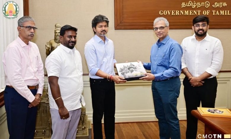 100 நாள் சாதனை: செய்தி மக்கள் தொடர்புத்துறை தயாரித்த 'A New Beginning' சிறப்பு புகைப்படத்