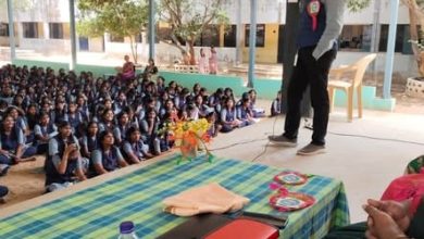 திருவள்ளூர் மாதர்பாக்கம் அரசுப் பள்ளி மாணவர்களுக்கான வேலைவாய்ப்பு வழிகாட்டுதல் நிகழ்ச்சி
