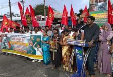 கோவையில் நாம் தமிழர் கட்சி சார்பில் கண்டன ஆர்ப்பாட்டம்: பல்வேறு சம்பவங்களுக்கு எதிர்ப்பு