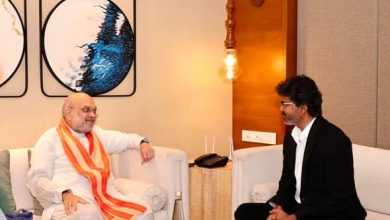 சென்னையில் தமிழக முதல்வர் சி.ஜோசப் விஜயுடன் மத்திய உள்துறை அமைச்சர் அமித் ஷா சந்திப்பு