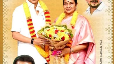 மு.க. ஸ்டாலின் - துர்கா ஸ்டாலின் திருமண நாள்: ஏ.எம்.ஹெச். நசீம் வாழ்த்து