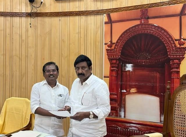 மேகதாது அணை விவகாரம்: புதுச்சேரி சட்டப்பேரவையில் தீர்மானம் கொண்டு வர கார்த்திகேயன் எம்.எல்