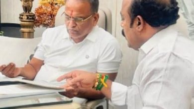 கதிர்காமம் தொகுதியில் கழிவுநீர் சுத்திகரிப்பு நிலையம்: அமைச்சர் மல்லாடியிடம் எம்எல்ஏ அழகு