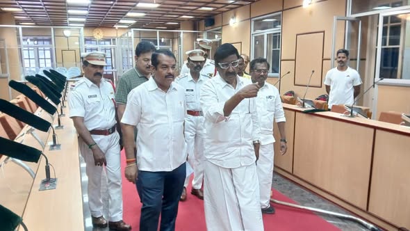புதுச்சேரி சட்டமன்றம் ஆய்வு அன்பழகன்