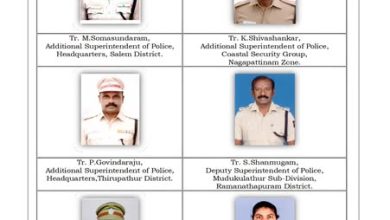 தமிழ்நாடு காவல்துறை குடியரசுத் தலைவர் பதக்கங்கள்
