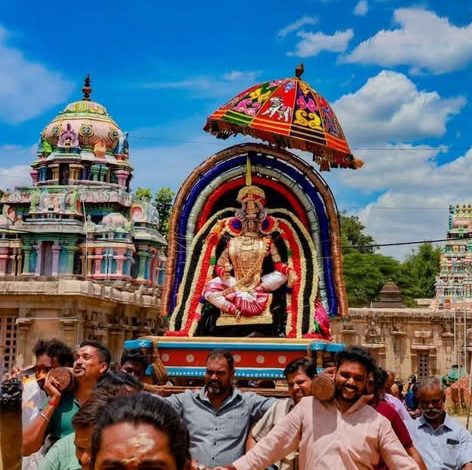 திருவாரூர் ஆடிப்பூரம் மனோன்மணி அம்பாள் புறப்பாடு