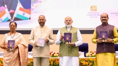 முன்னாள் குடியரசுத் தலைவர் ராம்நாத் கோவிந்தின் சுயசரிதை வெளியீட்டு நிகழ்ச்சி