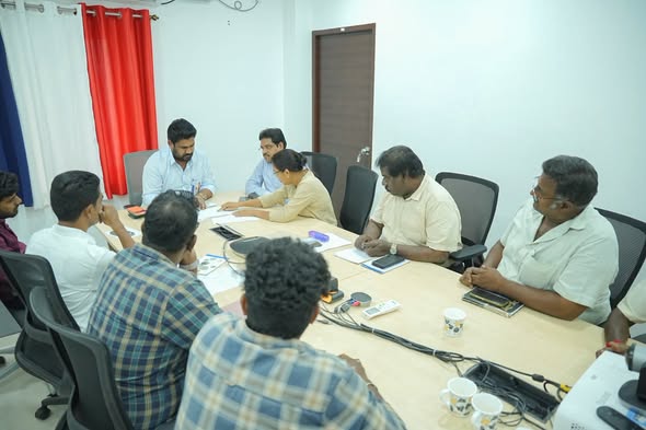 காமராஜர் நகர் மின்வெட்டு மழைக்கால ஆலோசனை கூட்டம்