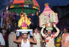 மணவெளி அருள்மிகு ஸ்ரீ செல்வ முத்துமாரியம்மன் ஆலய ஆடி திருவிழா செடல் உற்சவ ஊர்வலம்