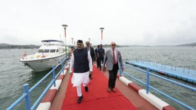 நேதாஜி சுபாஷ் சந்திரபோஸ் தீவில் துணை குடியரசுத் தலைவர்