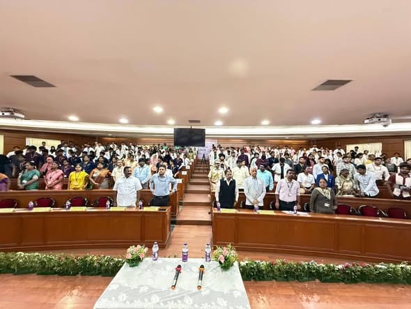 *புதுச்சேரியில் கேலோ இந்தியா கலந்துரையாடல் : மாண்புமிகு புதுச்சேரி பாஜக எம்பி செல்வகணபதி அ