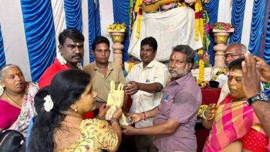புதுச்சேரி குமரகுருநகர் பகுதியில் 26ம் வருட ஶ்ரீ மணக்குள விநாயகர் சதுர்த்தி விழாகுழு சார்ப