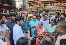 திருவண்ணாமலை அண்ணாமலையார் கோயிலில் அறநிலையத்துறை அமைச்சர் ரமேஷ் நேரில் ஆய்வு மேற்கொண்டார்.