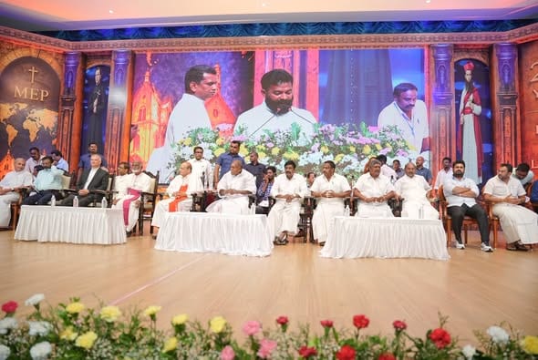 புதுச்சேரியில் பாரிஸ் மறைபரப்பு சபை வருகையில் 250-வது ஆண்டு நினைவு விழா கொண்டாட்டமானது,காந