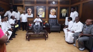 Fishermen Association administrators met the party leader Mr. M.K. Stalin.
