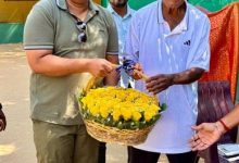 Indian Overseas Congress General Secretary – Europe, Mohamed Irshath paid a courtesy visit