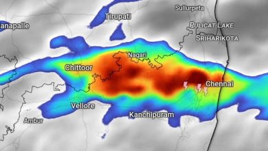 Localised Convergence and Low level confluence influencing moderate thundershowers with ra