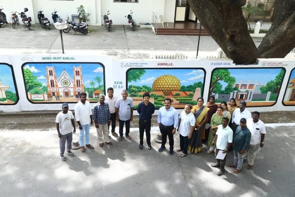 Pondicherry Municipality is with K P Sreejith.