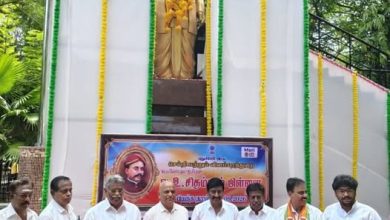 இன்றைய தினம் (05-09-2026) வ.உ.சிதம்பரம்பிள்ளை அவர்களின் பிறந்தநாளையொட்டி, புதுச்சேரி அரசு