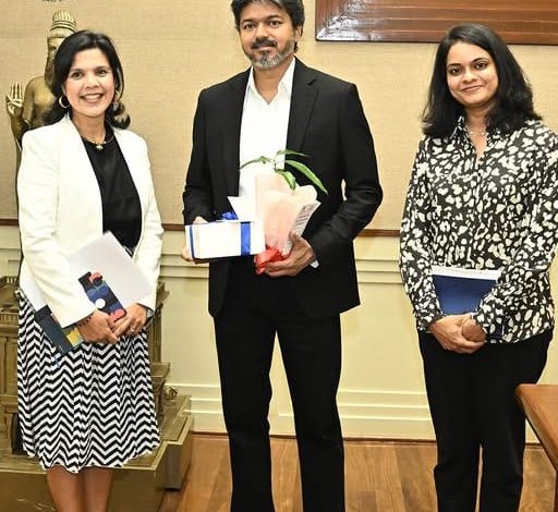 மாண்புமிகு தமிழ்நாடு முதலமைச்சர் திரு.ச.ஜோசப் விஜய் அவர்களை இன்று (2.9.2026) தலைமைச் செயலக