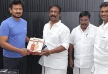 திமுக இளைஞர் அணி செயலாளர் உதயநிதி ஸ்டாலினுடன் புதுச்சேரி திமுக நிர்வாகிகள் சந்திப்பு: தட்டாஞ்சாவடி இடைத்தேர்தல் குறித்து