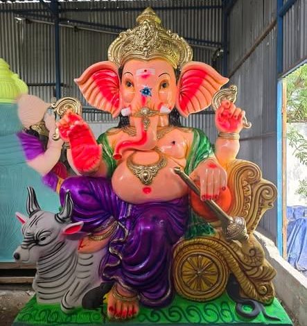 விநாயகர் சதுர்த்தியை முன்னிட்டு விழுப்புரம் அய்யன் கோவில் பட்டியில் விநாயகர் சிலைகள் விற்ப