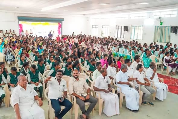 Arunraaj TVK is at Dharapuram, Tamilnadu.