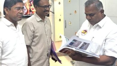 சாலை உயரம் சம்பந்தமான அறப்போர் அறிக்கையை ஊரக வளர்ச்சித்துறை அமைச்சர் திரு ஆனந்த் அவர்களை
