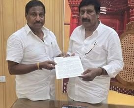 20.10.2026...இன்று... திரு.G.நேரு(எ)குப்புசாமி MLA அவர்கள்... அலுவலக செய்தி குறிப்பு...