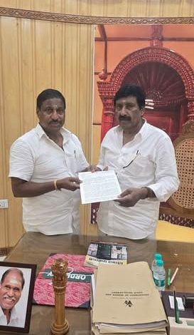 20.10.2026...இன்று... திரு.G.நேரு(எ)குப்புசாமி MLA அவர்கள்... அலுவலக செய்தி குறிப்பு...